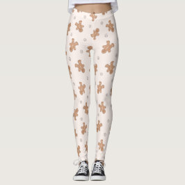 Mooi kerstgebak Patroon Leggings