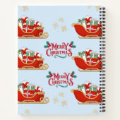 Mooi kerstontwerp notitieboek (Achterkant)