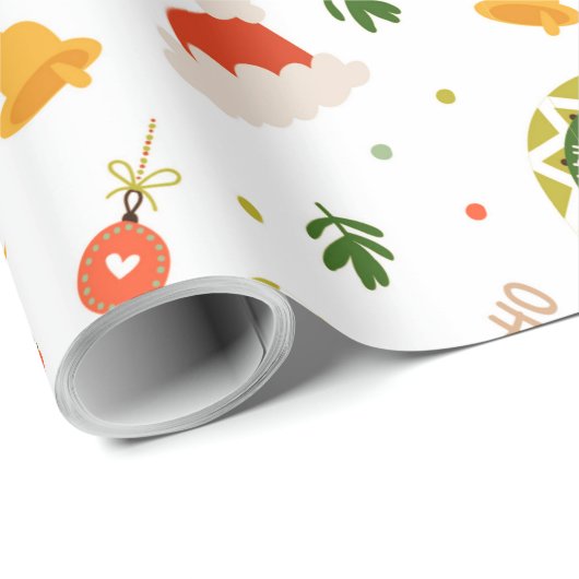 Mooi kerstpatroon cadeaupapier (Rol Hoek)