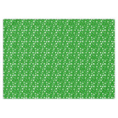 Mooi kerstpatroon op de groene tablet tafelkleed (Voorkant (Horizontaal))