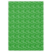 Mooi kerstpatroon op de groene tablet tafelkleed (Voorkant)