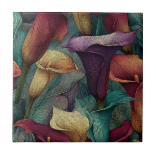 Mooi keuken Calle Lilies Tegels voor keukenvloer Tegeltje