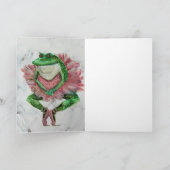 Mooi kikker kaart (Binnen)