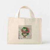 Mooi kikker mini tote bag (Voorkant)