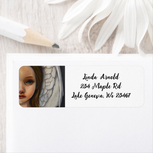 Mooi kind Engel Etiket (Insitu)