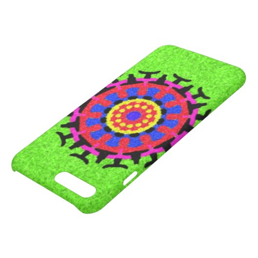 Mooi kleurig patroon iPhone hoesje (Top)