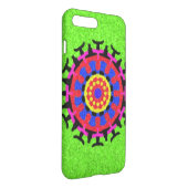 Mooi kleurig patroon iPhone hoesje (Achterkant rechts)