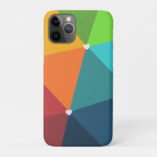 Mooi kleurrijk driehoeken patroon Case-Mate iPhone case