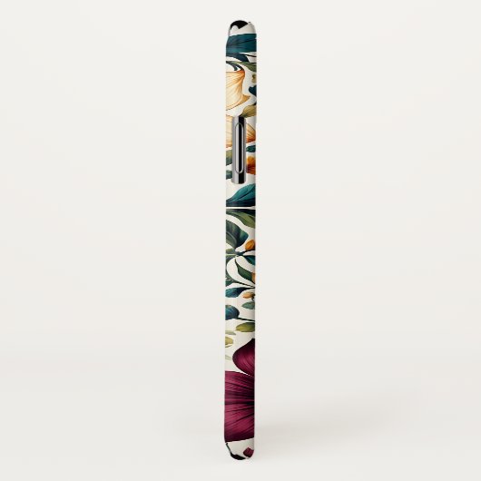 Mooi kleurrijk levendig lente bloemenpatroon Case-Mate iPhone case (Achterkant / rechts)