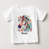 Mooi kleurrijk paard (Voorkant)