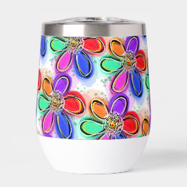 Mooi kleurrijke artistieke bloemen