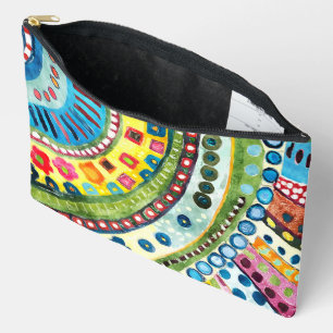 Mooi Kleurrijke Hippie Abstract Etui