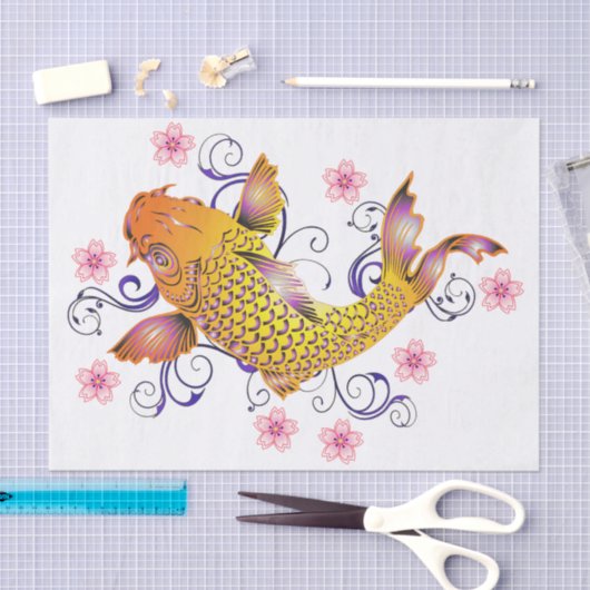 Mooi Koi Tissuepapier (Craft)