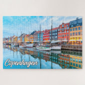 Mooi Kopenhagen, Denemarken Legpuzzel (Horizontaal)