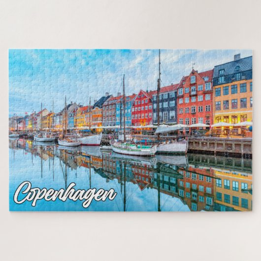 Mooi Kopenhagen, Denemarken Legpuzzel (Horizontaal)