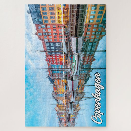 Mooi Kopenhagen, Denemarken Legpuzzel (Verticaal)