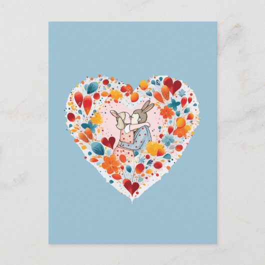 Mooi koppel briefkaart (Voorkant)