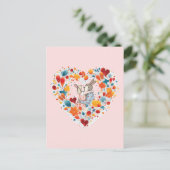 Mooi koppel briefkaart (Staand voorkant)