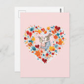 Mooi koppel briefkaart (Voorkant / Achterkant)