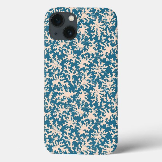 Mooi koraalpatroon Case-Mate iPhone case (Achterkant)