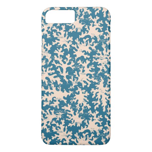 Mooi koraalpatroon Case-Mate iPhone case (Achterkant)