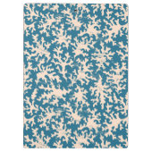 Mooi koraalpatroon klembord (Achterkant)