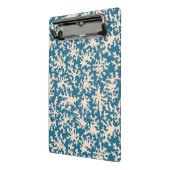 Mooi koraalpatroon mini klembord (Angled2)