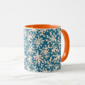 Mooi koraalpatroon mok (Voorkant rechts)