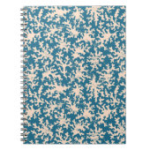 Mooi koraalpatroon notitieboek (Voorkant)