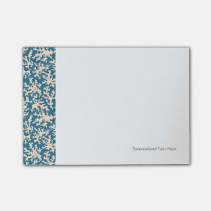 Mooi koraalpatroon post-it® notes