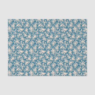 Mooi koraalpatroon tissuepapier