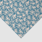 Mooi koraalpatroon tissuepapier (Detail)