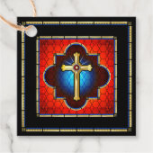 Mooi kruisje - Zie achterzijde - Bedankjes Labels (Voorkant)