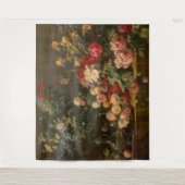 Mooi kunstmuseum, nog steeds levensbloemen muur wandkleed (Voorkant)