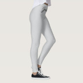 "Mooi" Kunstontwerp Leggings (Rechts)
