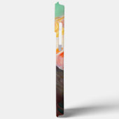 Mooi kunstzinnig Abstract meisje met rode gehaaste Case-Mate iPhone Case (Achterkant / Links)