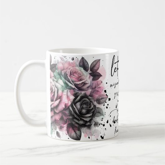 Mooi laat ze koffiemok (Links)