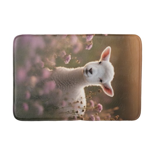 Mooi lam badmat (Voorkant)