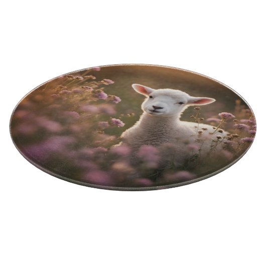 Mooi lam snijplank (Hoek)