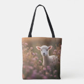 Mooi lam tote bag (Achterkant)
