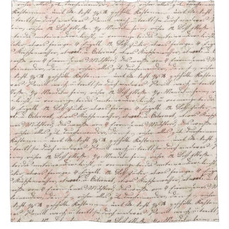 Mooi land Shabby Chic Douchegordijn