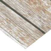 Mooi land Shabby Chic Rustic Wood Tafelkleed (Gekanteld)