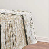 Mooi land Shabby Chic Rustic Wood Tafelkleed (Voorbeeld)