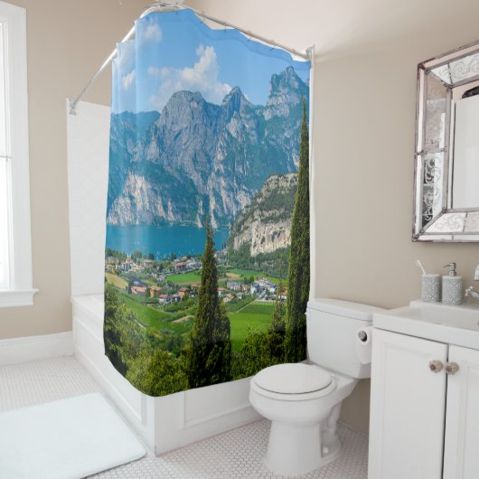 Mooi landschap douchegordijn (In situ)