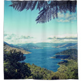 Mooi landschap douchegordijn (Voorkant)