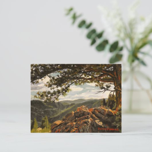 Mooi landschap in de bergen Colorado Briefkaart (Staand voorkant)