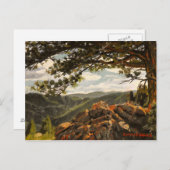 Mooi landschap in de bergen Colorado Briefkaart (Voorkant / Achterkant)