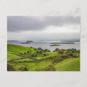 Mooi landschap in Ierland Briefkaart