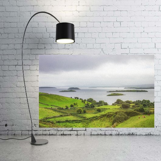 Mooi landschap op Ierland Canvas Afdruk