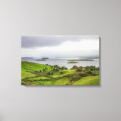 Mooi landschap op Ierland Canvas Afdruk (Voorkant)